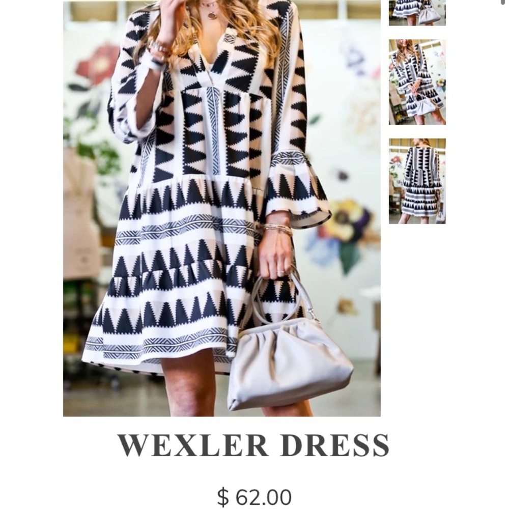 New long sleeve dress